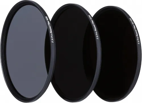 Rollei F:X Pro ND Filterset (ND 8, ND 64, ND1000) - Kamera-Filter Set mit 3 hochwertigen Graufiltern (52mm) aus Gorilla* Glas für gestochen scharfe Bilder und 99,5% Reflexionsfreiheit – ideal für professionelle Fotografie.