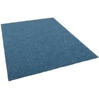 Snapstyle Kunstrasen Rasenteppich mit Noppen Kingston Blau 200x50cm