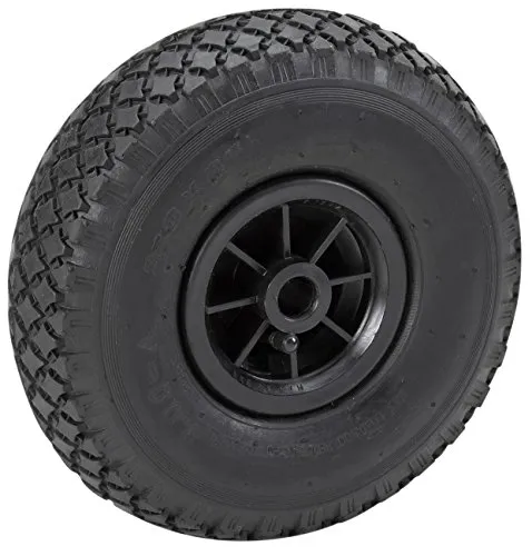 Metafranc Luftrad PVC Felge Typ 3.00 4 150 kg Tragfähigkeit Gleitlager Komplettr