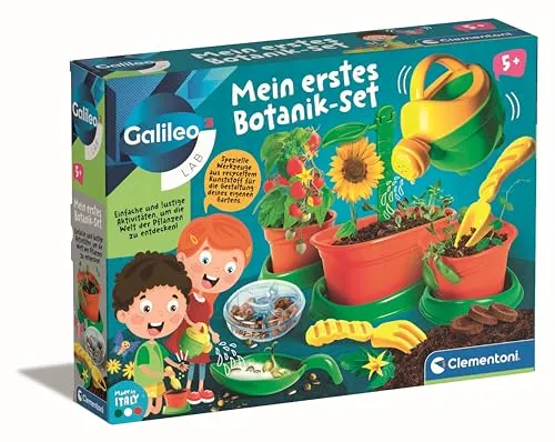 Galileo Lab Mein erstes Botanik-Set - Experimentierkasten mit spannenden Experimenten rund um den Garten Spielzeug für Kinder ab 5 Jahren, 59399 von Clementoni