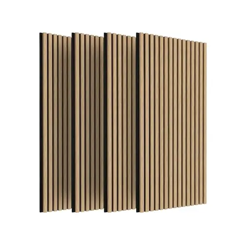 Produktbild IZODEKOR 3D Wandpaneel Set – Holz Akustikpaneele