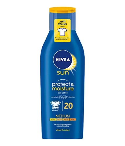 NIVEA Sun Moisturising Lotion SPF 20, 200 ml