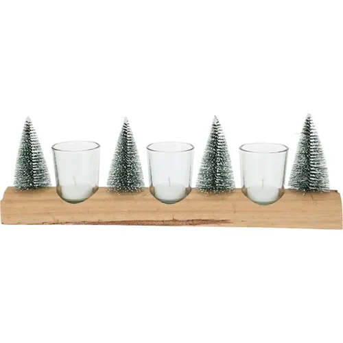 Home & Styling Theelichthouder set boompjes