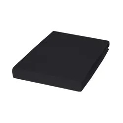 Janine Bettlaken, schwarz, 100 cm Breite von Janine