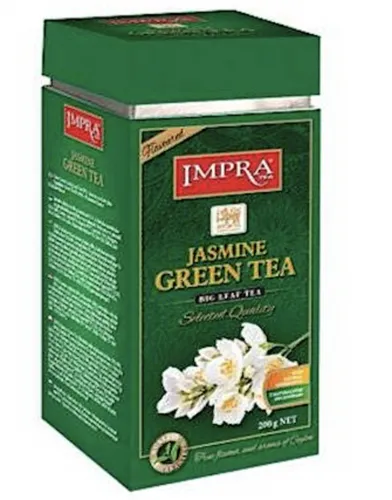 Impra Grüne Tee CEYLON JASMINE 200g Dose Чай цейлонский Жасмин