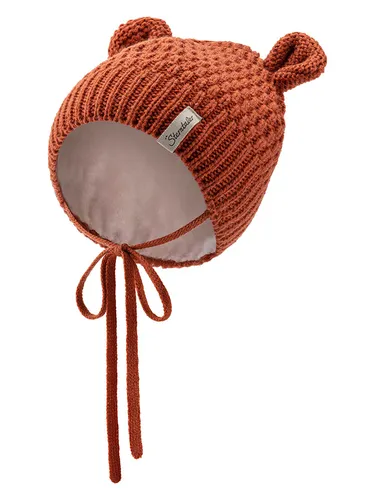 Sterntaler Bindemütze in Hellbraun, Größe 47 cm, braun, Baby