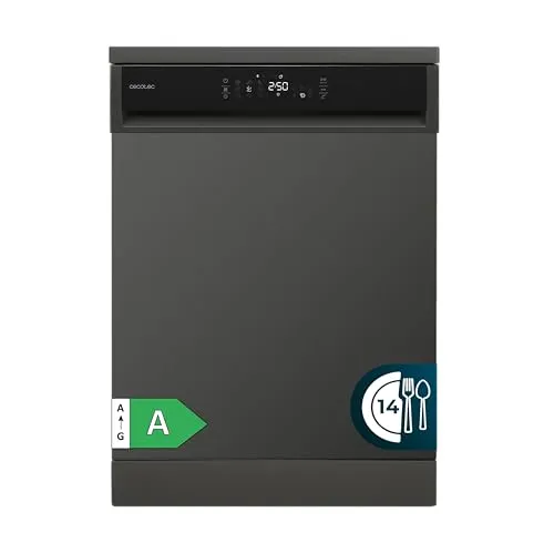 Cecotec Geschirrspüler 60 cm Bolero Aguazero 6800 Dark A