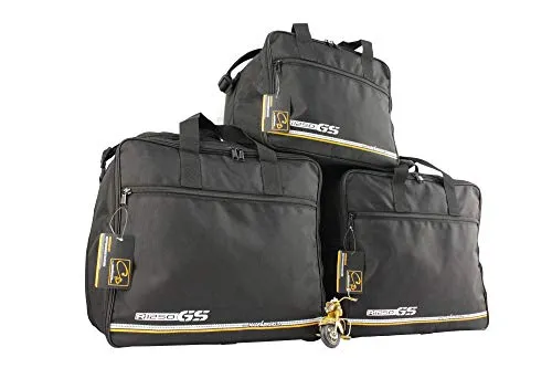 made4bikers Komplett Set Koffer und TopCase Innentaschen passend für BMW R1250GS-LC (K51) Adventure ab 2018- mit ALU-Koffern