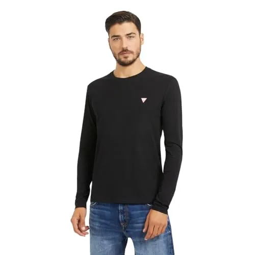 Guess Langarmshirt (1-tlg) schwarz S (42)