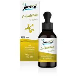 Liposomale L-Glutation Tropfen hochdosiert - 60.000 mg pro Packung - Hochdosierte Tropfen mit 2000 mg natürlichem L-Glutation pro Tagesdosis. Ideal für die tägliche Unterstützung, in praktischer Form und leicht zu dosieren. Enthält MCT Öl für optimale Anwendung.
