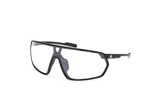 Adidas SP0088 02C - Sportbrille in Schwarz matt - Sportbrille mit optimalem UV-Schutz und modernem Design, ideal für aktive Sportler und Outdoor-Abenteuer.