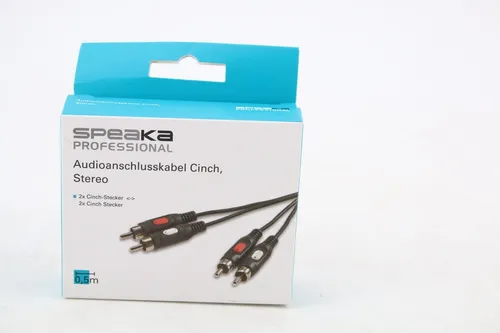 SpeaKa Professional SP-7869760 Cinch Audio Anschlusskabel