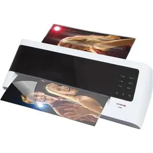 Olympia A 2024 Laminiergerät für A4 - Vielseitige Laminiermaschine für Folienstärken von 80-250 Micron, ideal für Dokumente bis A4. Mit schneller Aufwärmzeit und automatischer Sicherheitsabschaltung für sorgenfreies Laminieren.