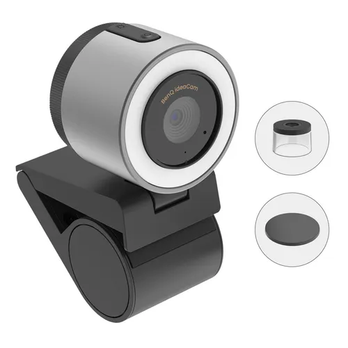 IDEACAM S1 PLUS 8MP Webcam mit 15X Zoom - Webcam mit 8MP CMOS-Sensor, 15X Zoom und 6 LEDs für brillante Videoqualität, ideal für Streaming und Videokonferenzen.