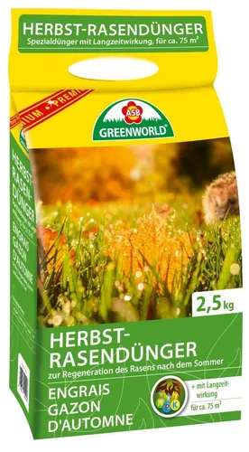 ASB Greenworld Herbst-Rasendünger 2,5 kg