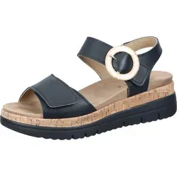 Comfortabel Sandaletten Sandalette aus echtem Leder schwarz 42 EU