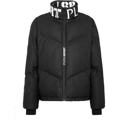 PLEIN SPORT Winterjacke TIGER - Wattierte Winterjacke für optimale Wärme und Komfort beim Sport. Ideal für Training und Freizeit, leicht und schützend. Entdecken Sie hochwertige Sportbekleidung für Damen, Herren und Kinder im INTERSPORT Online Shop.