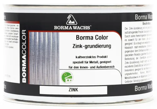 BORMA Metallschutzlack Zinkfarbe 750ml