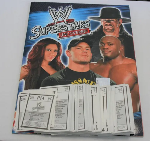 W Superstars, uncovered - Sammelsticker - Komplettsatz + Album