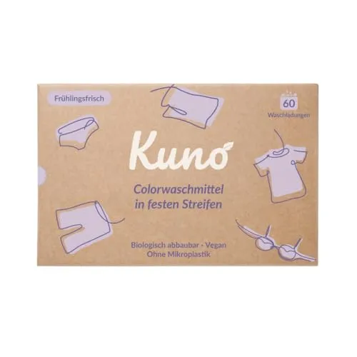 Kuno Colorwaschmittel Blätter Streifen