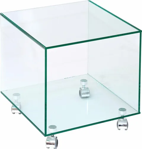 Paroli Couchtisch auf Rollen – Weiß