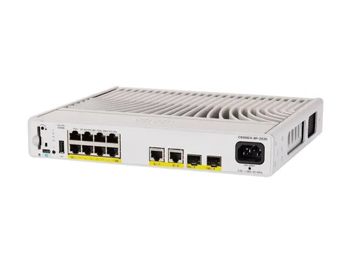 Produktbild C9200CX-8P-2X2G-E neu: Catalyst 9000 Compact Switch
