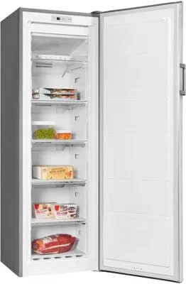 Exquisit GS271-NF-H-010E Stand Gefrierschrank - NoFrost und Schnell Gefrierfunktion - Tiefkühler mit 194 L und energieeffizienter Klasse E. Genießen Sie die Vorteile der NoFrost-Technologie und eine Schnell Gefrierfunktion für frische Lebensmittel.