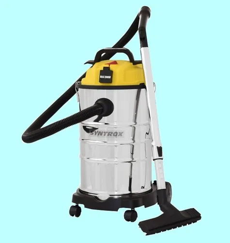 INDUSTRIESAUGER Nass- Trockensauger EDELSTAHL mit Steckdose BLIZZARD SYNTROX