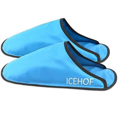 ICEHOF Kühl-Slipper (1 Paar) Sanfter Stoff