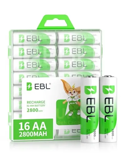 EBL Akku AA Mignon 2800mAh