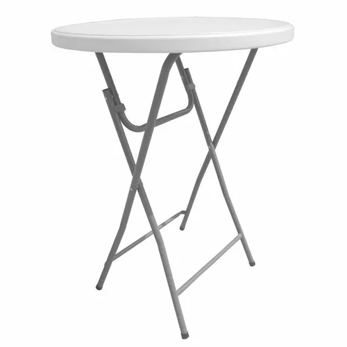Bistrotisch 80 cm klappbar - Klappbarer Bistrotisch mit 80 cm Durchmesser, ideal für kleine Räume oder Gartenpartys, platzsparend und flexibel einsetzbar.
