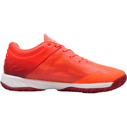 PUMA Unisex Accelerate Turbo Hallenturnschuh – Glowing RED - Herren-Hallenschuhe mit geformter Einlegesohle und Fußgewölbestütze für optimalen Komfort und Unterstützung während des Spiels.