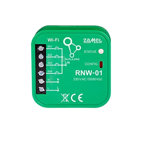 4-Eingang WI-FI Schnittstelle RNW-01 in grün von Supla