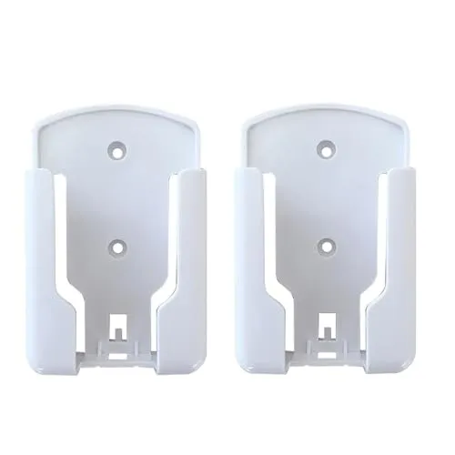 MEIRRAI Fernbedienung Halterung, 2 STK Fernbedienungshalter, Wandhalterung Fernbedienung mit Aufkleber und Schrauben für TV, Soundbar, Klimaanlage Zubehör, Bürobedarf, für Zuhause, Schule