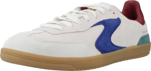 Skechers Hotshot - For The Win 185234-LGMT Sneaker für Damen, Blau - Halbschuhe mit DuraLeather-Obermaterial und komfortabler Skechers Air-Cooled Memory Foam®-Einlegesohle für optimalen Tragekomfort und Atmungsaktivität.