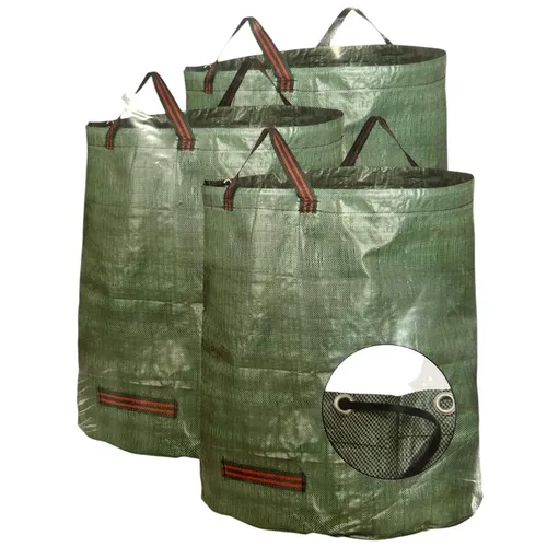 GardenMate Gartensack Professional 272 Liter - 3 Stk. - Gartenabfallsäcke, ideal für große Mengen an Gartenabfällen mit robustem Material für lange Haltbarkeit.