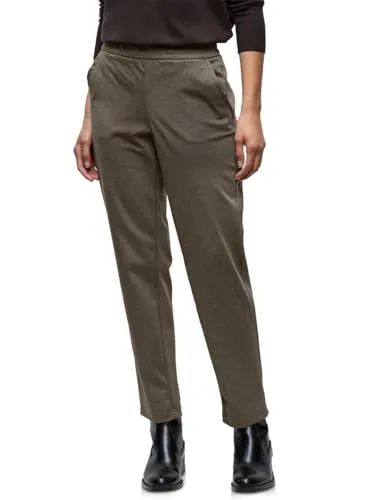 Street One Damen 3717198 Melange Hose in beige von Street One