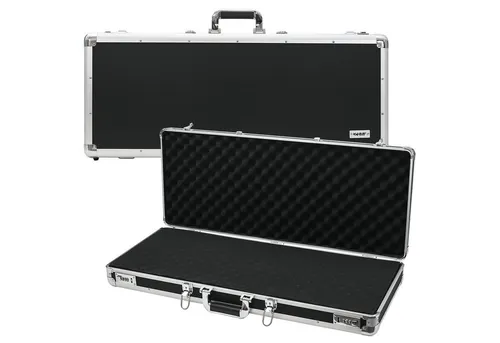 HMF 14444-02 Alu Transportkoffer mit Rasterschaumstoff - Transportgeräte & Rampen – Optimaler Schutz für Ihre Gegenstände mit anpassbarem Rasterschaumstoff und sicherem Zahlenschloss.