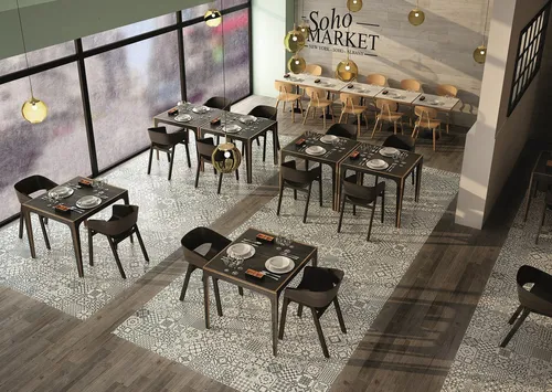 BOXTEC Bodenfliese VINTAGE BLACK 16.5 x 16.5