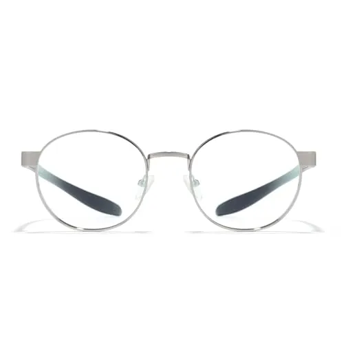 HYPREADER TAURUS BIO-Blaulichtfilterbrille/Lesebrille (+0.00,+1.00,+1.50,+2.00,+2.50,+3.00) verglasbar bei jedem Optiker, auch als Sonnenbrille erhältlich (Gun-Blau, +1.50)