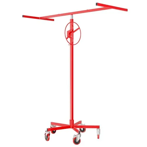 Wiltec Plattenheber 68 kg, Höhenverstellbar 196-330 cm von Wiltec