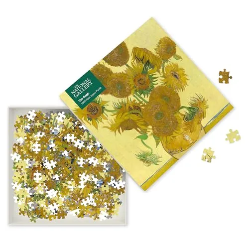 Puzzle - Vincent van Gogh: Sonnenblumen, 1000 Teile - Klassisches 1000-teiliges Puzzle, ideal für Kunstliebhaber und Familienabende. Das beeindruckende Design von Van Gogh bringt Farbe und Kreativität in Ihr Zuhause.