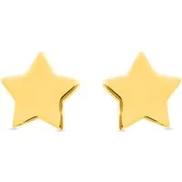 Luxenter Ohrringe aus 925er Sterlingsilber mit 18 Karat Gelbgold - Essential