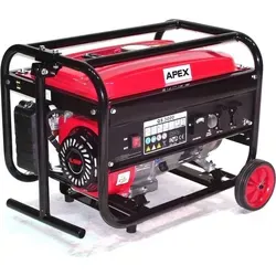 Benzin Stromerzeuger QS3000 mit Fahrwerk