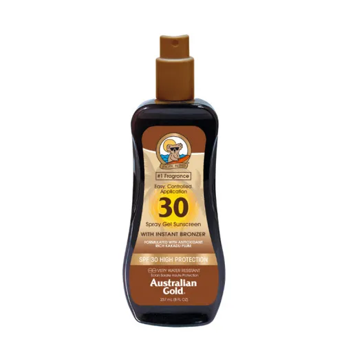Spray Gel With Bronzer Spf 30 Australian Gold 237ml