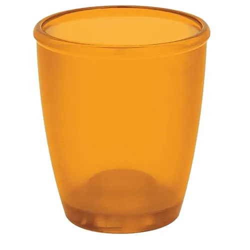 Spirella Zahnputzbecher Zahnbürstenhalter Toronto 7x11 cm Orange