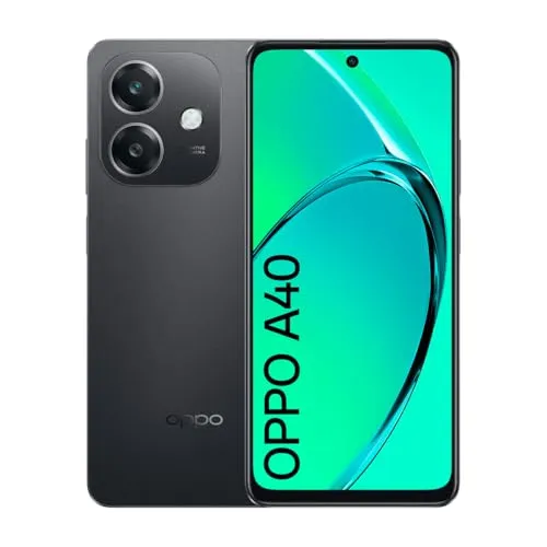 Oppo A40 4G 128GB/4GB Dual SIM Negro - Simlockfreies Handy mit 128GB Speicher, 4GB RAM und dreijähriger Garantie gegen Herstellungsfehler.