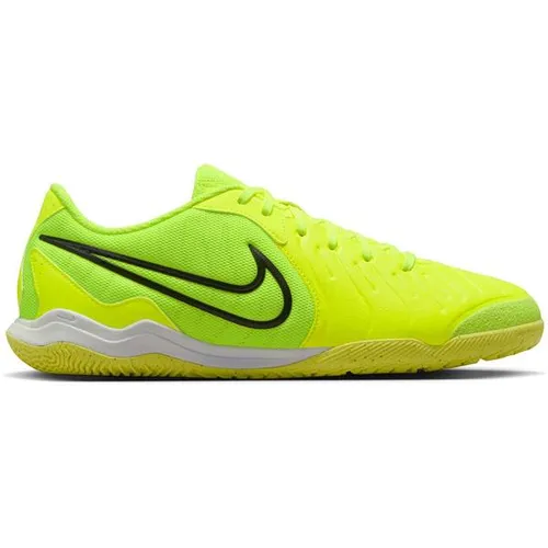 Nike LEGEND 10 ACADEMY IC - gelb - Fußballschuhe mit FlyTouch Lite-Leder für optimalen Tragekomfort, Atmungsaktivität und Leichtigkeit – perfekt für jeden Spieler, um das Spiel zu dominieren.