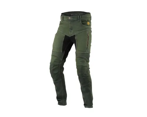 Trilobite Herren Motorradjeans Parado, Khaki, L34, W32 - Sicherheit trifft Komfort - Die Trilobite Parado Motorradjeans bieten hervorragenden Schutz dank Aramidverstärkungen an Knien und Hüften. Ideal für Motorradfahrer, die Wert auf Sicherheit und Bewegungsfreiheit legen.