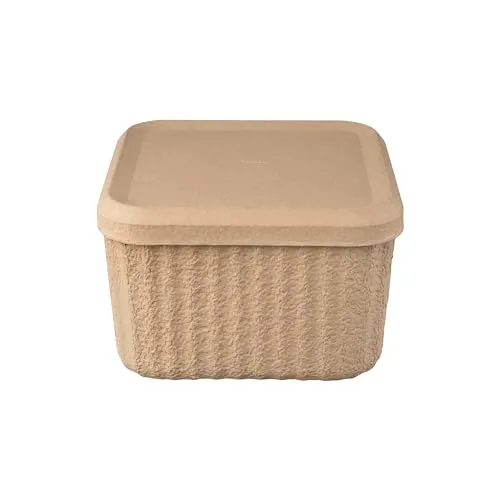 Blomus REDO Set 2 Aufbewahrungsboxen in beige von Blomus